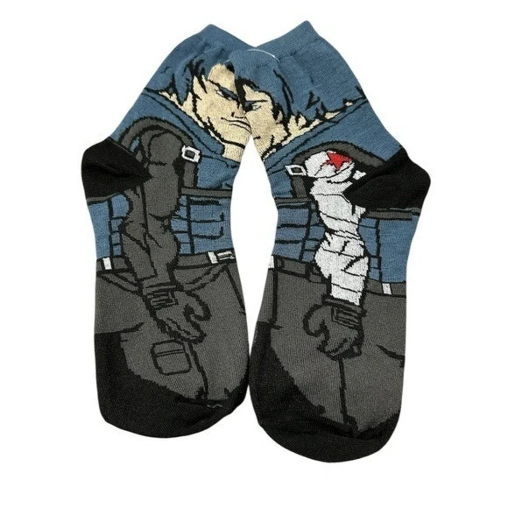 NEW‎ 1 pair Horror crew socks novelty adult ladies men one size